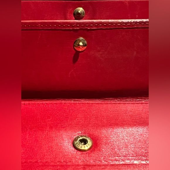 Louis Vuitton red epi long wallet - Picture 4 of 12